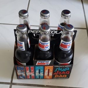Shaq Attaq Paq Pepsi Bottles 